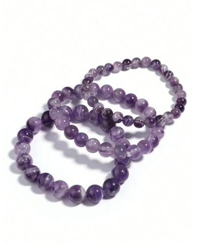 Amethyst Healing Crystal Bracelet for Men and Women