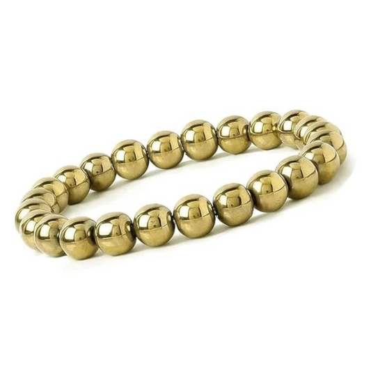 Raw Pyrite Bracelet Attracts Money and Boost Confidence Astrology Bracelet for Men and Women